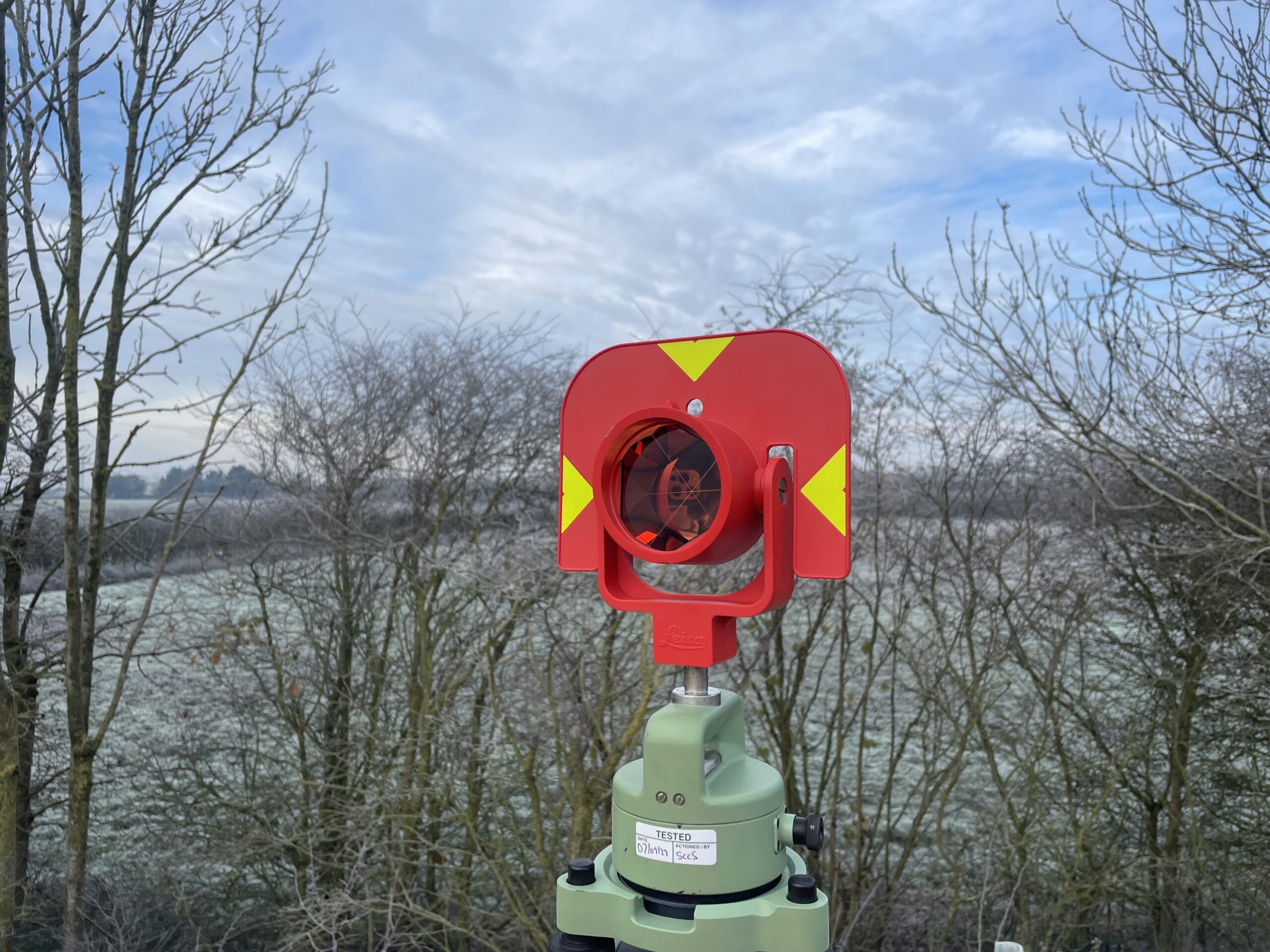 Land Surveying in Cold Weather
