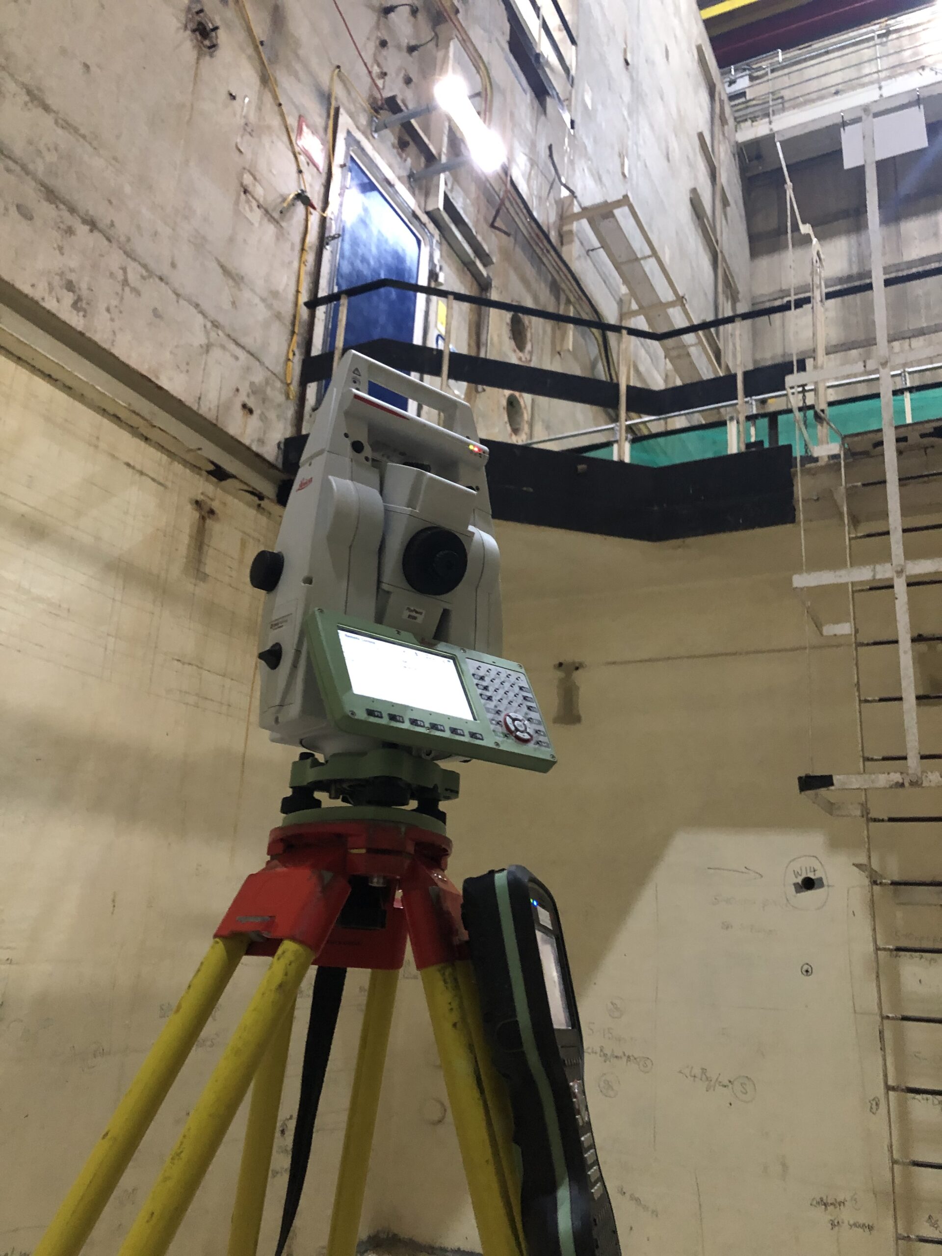 survey in a confined space